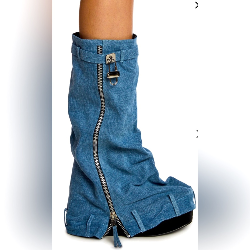 MY OWN WAY DENIM BOOTS